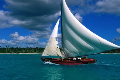 Sailing Ship Wallpapers On The Sea