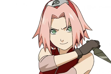 Download Wallpapers 1366x768 Naruto, Sakura Haruno, Girl, Pose ...
