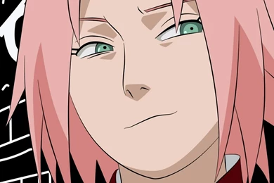 Download Wallpapers 1024x1024 Girl, Sakura Haruno Inner, View, Grin ...