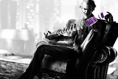 Batman Arkham City The Joker Armchair Cards