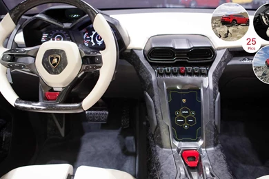 Lamborghini Urus SUV Concept At 2012 Beijing Auto Show Interior ...