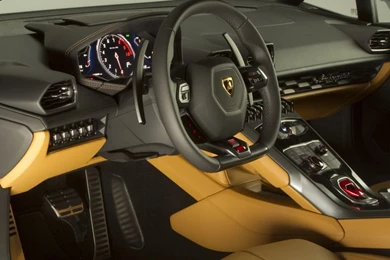 Download Lamborghini Huracan LP 610 4 Interior Wallpapers For iPhone 4