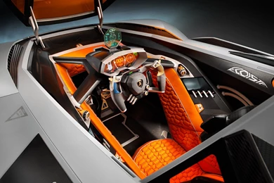 Lamborghini Egoista Interior HD Wallpapers