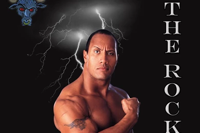Wallpapers The Rock Wrestler Johnson Lightning 1280x960