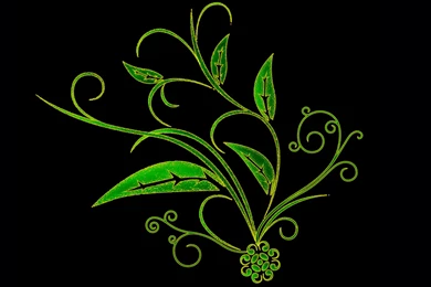 More Green Leafs Wallpapers