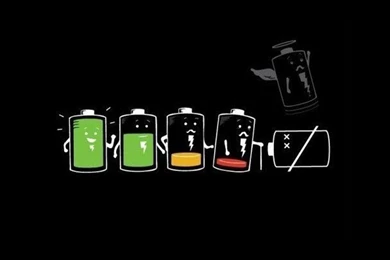 The Battery Life. Funny Cartoon Art iPhone Wallpapers. Tap To See ...