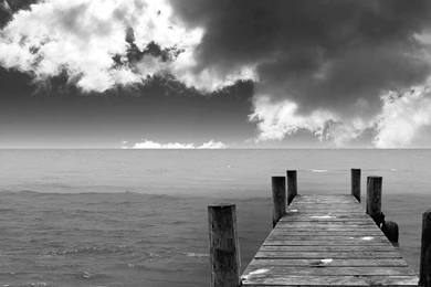 Image   Black And White Beach Landscape Wallpapers HD (12).jpg ...