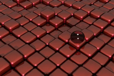 Download Wallpapers 2560x1440 Ball, Cubes, Set, Glass, Plastic ...