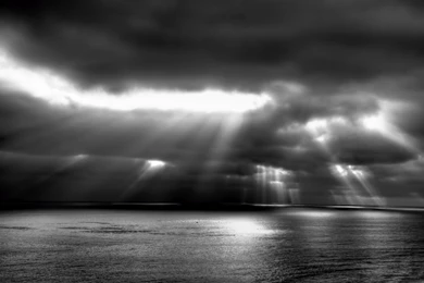 Black And White Sea And Cloud Wallpapers Pictur