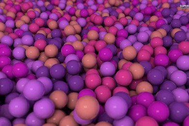 Plastic Spheres Wallpapers 3D Wallpapers