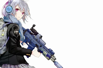 Wallpapers Girls With Guns Anime Full Hd P I Girl Attitude ...