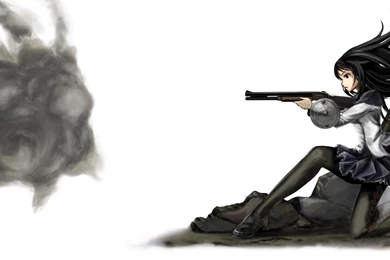 Anime Girls With Guns Wallpapers