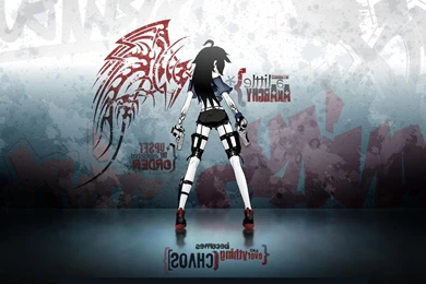 Anime Girl With Gun Wallpapers