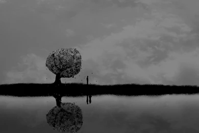 Black And White Landscape Wallpapers