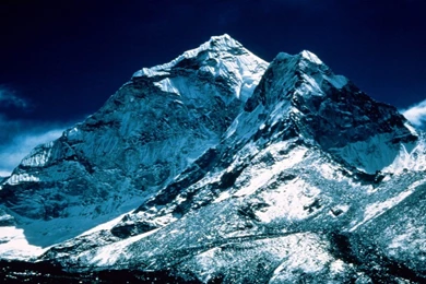 1366x768 Mount everest peak Desktop PC And Mac Wallpapers
