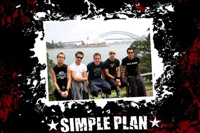My Free Wallpapers   Music Wallpapers : Simple Plan