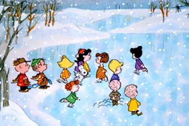 Wallpapers Charlie Brown And Friends Ice Skating 1024x768 ...