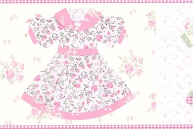 Baby Girl Kids Dresses Pink Grn Wallpapers Border Wall On PopScreen