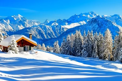 Free Mountain And Winter Wallpapers HD