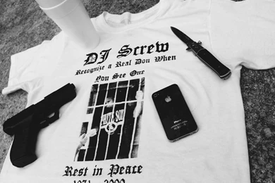 LIFE OF DELINQUENCY: FASHION FRIDAY: DJ SCREW TEE & STAYBROKE USA