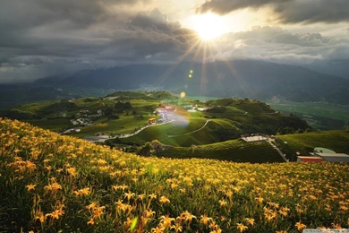 Beautiful Mountain Landscape HD Desktop Wallpapers : High ...