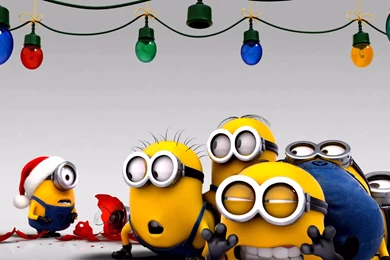 Christmas Despicable Me 2 4K Minions Wallpapers