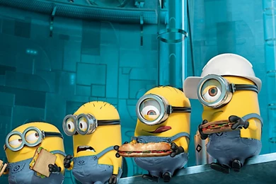 Paradise Minions Despicable Me iPad Wallpapers Download