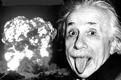 Einstein   Kaboom 4K HD Wallpapers