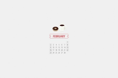 February 2014 Desktop And Mobile Calendar Wallpapers