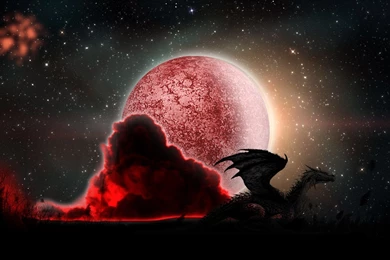Red Moon Wallpapers HD