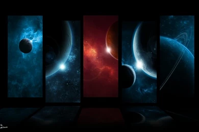 Outer Space Moon Fantasy Art Digital Art Artwork Space 2560x1600 ...