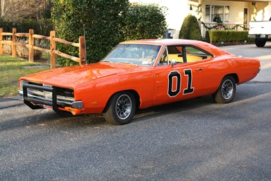GENERAL LEE Dukes Hazzard Dodge Charger Muscle Hot Rod Rods ...