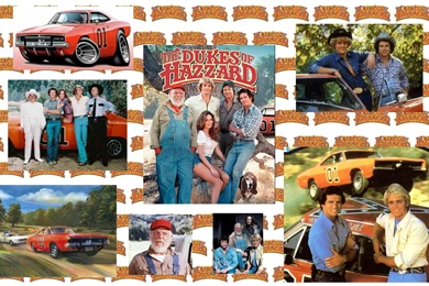 THE DUKES OF HAZZARD WALLPAPER   (