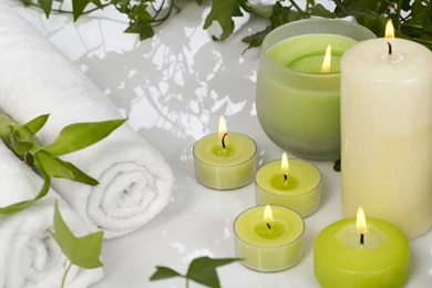 Beautiful Flower Wallpapers For You: Flowers Candle Wallpapers