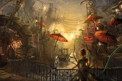 Sc Fi Steampunk Art Wallpapers