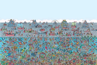 Where's Wally Wallpapers Mural