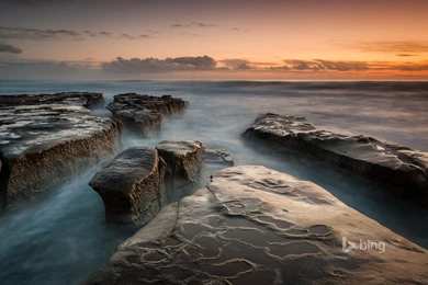 Low Tide In La Jolla, San Diego, California