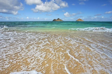 Desktop, Backgrounds, Wallpaper, Hawaii, Lanikai, Beach, Shoreline ...