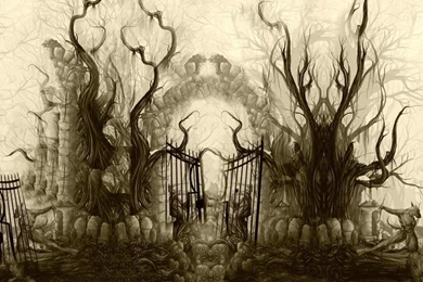 Scary Garden Wallpapers From Dark Wallpapers