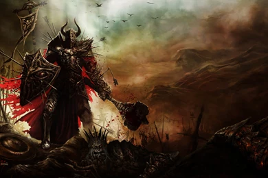 Diablo III Warriors Fantasy Art Wallpapers HD / Desktop And Mobile ...