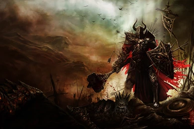 Fantasy Art, Barbarian, Artwork, Diablo III, Warriors :: Wallpapers