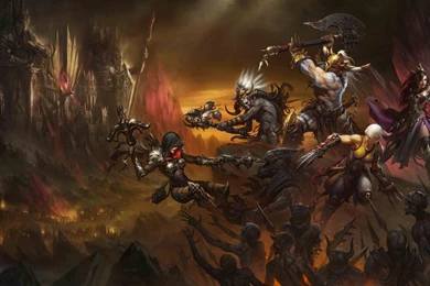 Demon Hunter Diablo Iii Barbarian Blizzard Wallpapers