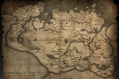 The Elder Scrolls V Skyrim Screenshot (MAP) By IceDragon Io On ...