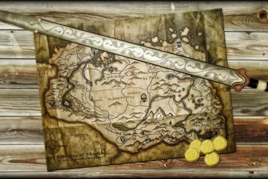 Large Skyrim Map By Solace Grace On DeviantArt