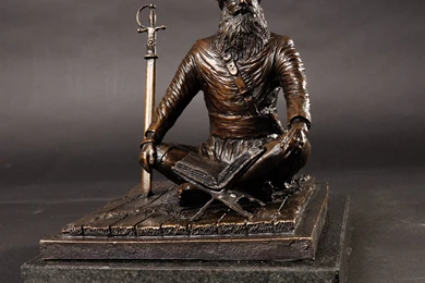 Sikh Sculptures Baba Deep Singh Ji By Kally1 On DeviantArt