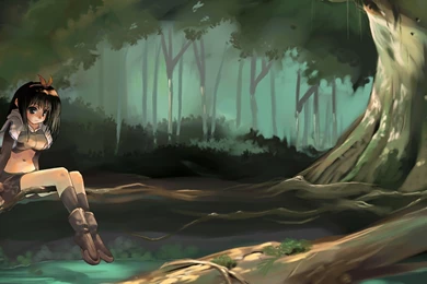 Ragnarok Online Brunettes Forests Games Trees Wallpapers   (