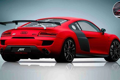 2013 ABT Audi R8 GTR Red   Rear