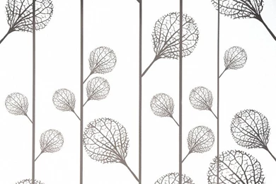 Nonwoven Wallpapers With Floral Pattern RIBBED Wallpapers By Ferm LIVING