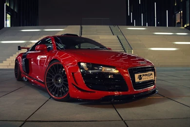 Audi R8 Red Car HD Wallpapers