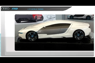2010 Audi A9 Concept Design By Daniel Garcia Banos   Scale Model ...